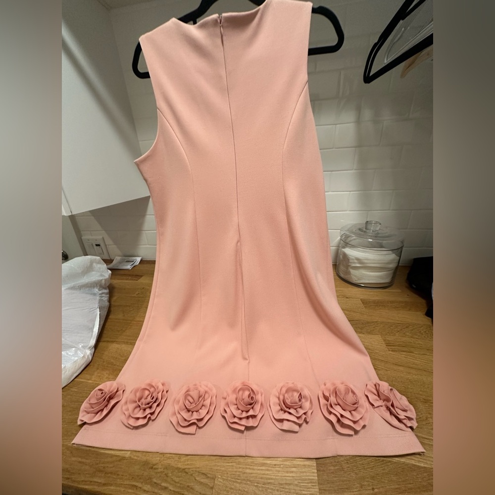 Nina Leonard pink dress
